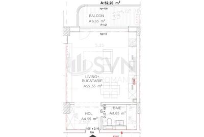Garsonieră decomandată în Central - 3