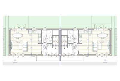 Duplex cu 4 camere cu Canalizare în Florești - 1