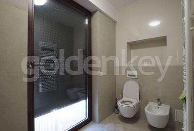 Penthouse cu 4 camere semidecomandat, mobilat în Barbu Văcărescu - 18