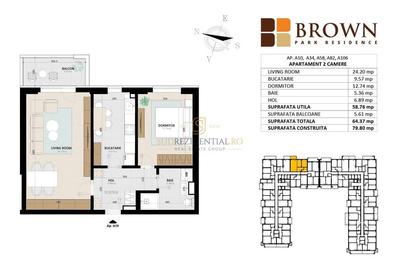 Apartament langa parc Tudor Arghezi, 2 camere, spatios, finisat modern - 11