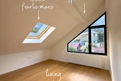 BU?TENI | Mansarda inalta | 2 camere | Curte | Parcare | Comision 0% - 5