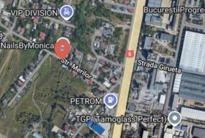 Sos Giurgiului/Progresu teren 710mp D/20ml 40.000euro - 2