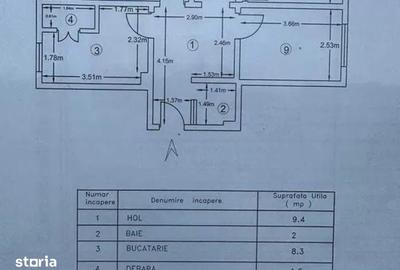 Apartament cu 3 camere în Târgu Cucu - 4