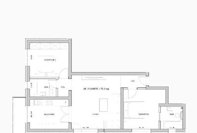 Langa ESO. Model deosebit, suprafata generoasa. 2 Bai. Terasa spatioasa. - 2