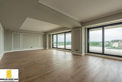 Herastrau: Penthouse 391 mp 7 Camere concept unic.