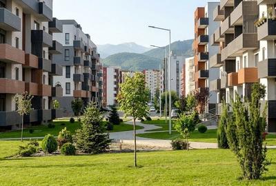 Apartament cu 2 camere decomandat, mobilat în Tractorul - 1