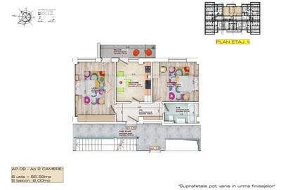 Apartamente noi 2 si 3 camere!  finalizate si cu  finalizare martie 2026 - 2