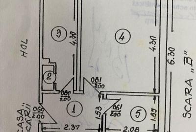 Garsonieră decomandată în Central - 2