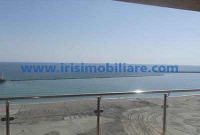 Vedere frontala la mare inchiriere 2 cam lux, terasa, loc de parcare termen lung