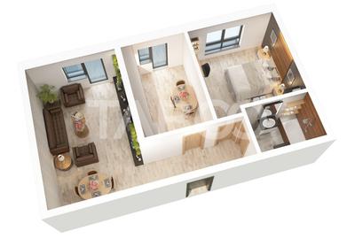 Apartament cu 2 camere decomandat în Mihai Viteazul - 3