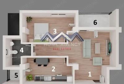 Apartament cu 2 camere decomandat în Central - 12