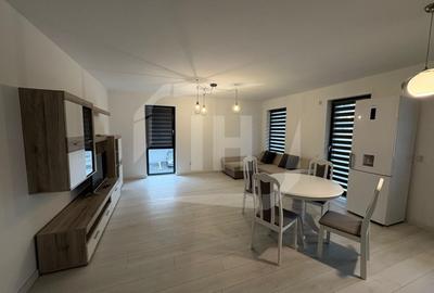 Apartament cu 2 camere semidecomandat, mobilat în Florești