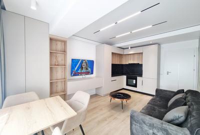 Apartament situat in BLOC NOU loc de parcare propriu CT Ac mobilat si utilat