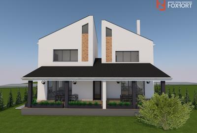 Duplex cu 5 camere cu Teren 280 Mp în Sânandrei - 1