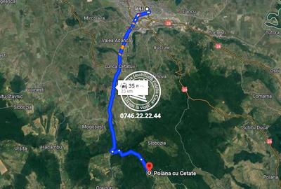 Teren pentru constructii case de vanzare Iasi, Poiana cu Cetate - 6