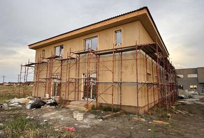1/2 Duplex Dudestii Noi (12 km de timisoara), P+E,4 camere,2 bai,teren generos - 16