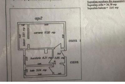 Garsonieră în Central