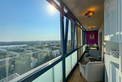 Apartament 3 camere cu vedere la lacuri - Doamna Ghica Plaza - zona Bucur Obor