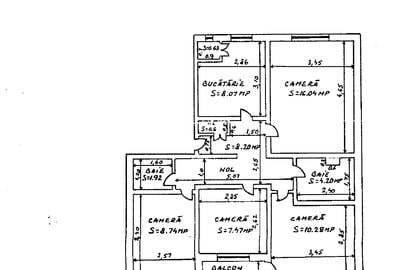 Apartament cu 4 camere decomandat în Inel II - 10