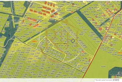 De vanzare parcele teren intravilan in Giroc, stradal 20 ml,85 euro/mp. - 2
