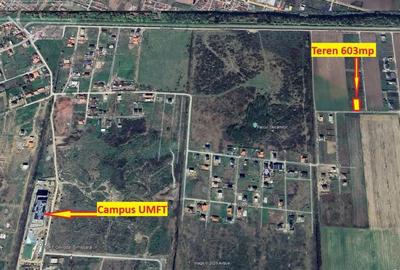 Teren de 603 mp, în Central