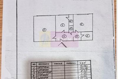 Apartament cu 2 camere decomandat, mobilat în Nerva Traian - 9