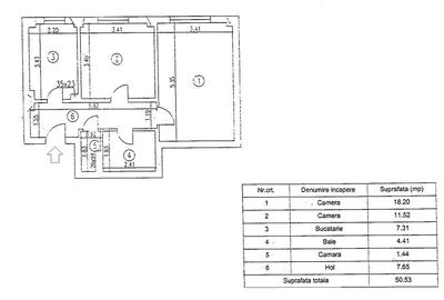 Apartament 2 camere decomandat Bd Tineretului parter -Palatul Copiilor - 4