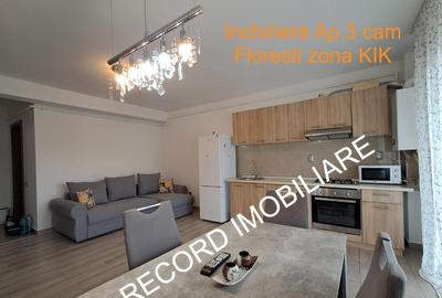 Apartament cu 3 camere semidecomandat în Florești