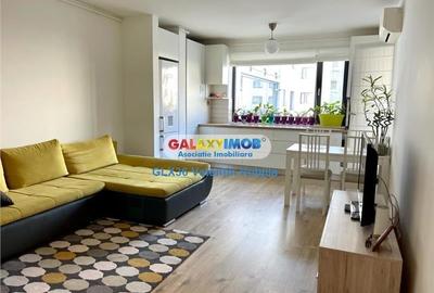 Apartament cu 2 camere semidecomandat, mobilat în Băneasa