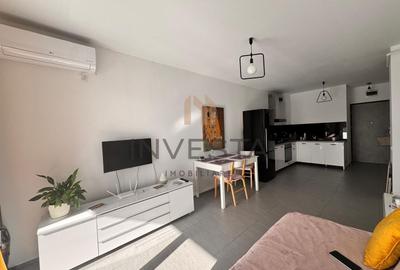 Apartament cu 2 camere semidecomandat, mobilat în Bună Ziua