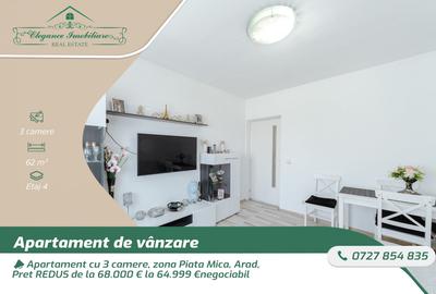 Apartament cu 3 camere semidecomandat, mobilat în Central - 9