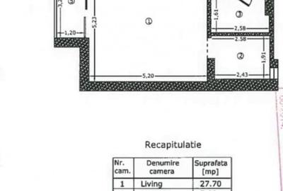 Garsonieră semidecomandată, mobilată în Aviației - 9