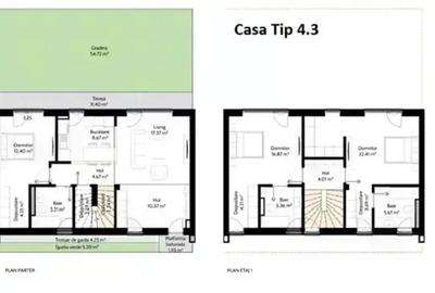 Apartament cu 4 camere semidecomandat în Pipera - 11