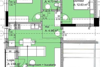 Apartament cu 3 camere în Dobroești - 2