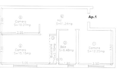 Apartament cu 3 camere decomandat, mobilat în Ghiroda - 9