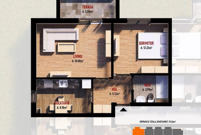 Apartament 2 Camere Cristal Houses strada Balanței  Fundeni Dobroesti