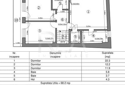 Apartament cu 3 camere decomandat în Dorobanți - 39