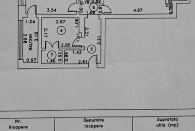 Apartament 2 camere confort 1 decomandat, Garii Marna, 2 balcoane. - 5