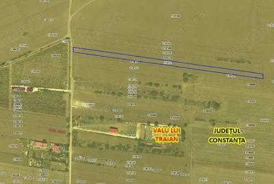 Teren de 5000 mp, în Valu lui Traian - 2