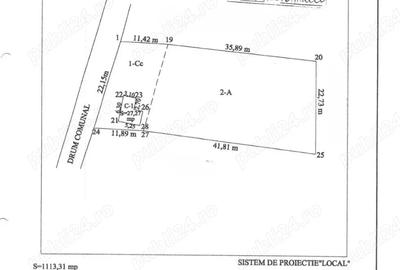 Teren de 1813 mp, în Mihăești - 1