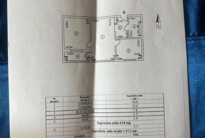 Apartament cu 2 camere semidecomandat în Central - 5