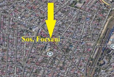 Sos. Focsani 236 mp cu UTILITATI deschidere 14 m Chercea - 1