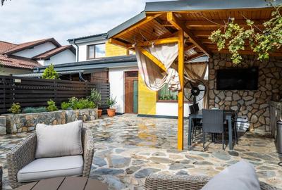 Vanzare - vila 4 camere de complet mobilata, str. Caisului - Dobroesti - 37