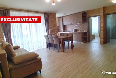 Apartament cu 2 camere semidecomandat, mobilat în Andrei Mureșanu