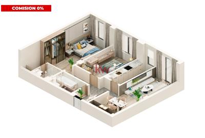 Apartament cu 3 camere decomandat în Valea Lupului - 4
