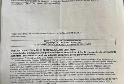 Teren de 1800 mp, în Central - 1