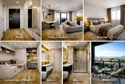 Apartament cu 2 camere decomandat în Central - 1