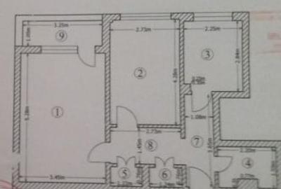 Apartament cu 2 camere decomandat, mobilat în Teiul Doamnei - 2