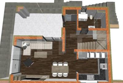 Vila individuala semifinisata, 120 mp, in Turda Noua - 13