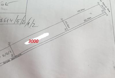Teren de 3000 mp, în Băneasa - 2